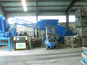 Eindrueckvorrichtung und  Rotorschere